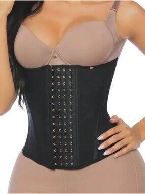 Waist-Slimming Shapewear Corset - Black
